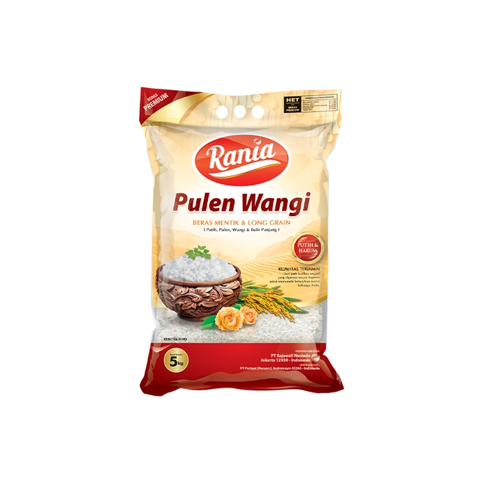 

Beras Pulen Wangi Rania 5 Kg