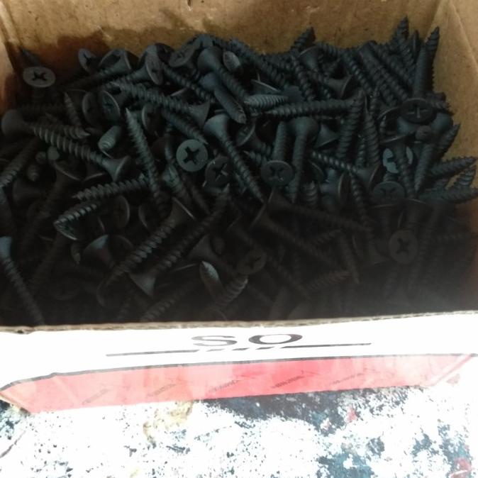 Skrup gipsum 6x1 in = 1 box = 1 kg