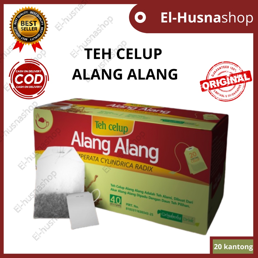 

Teh Daun Alang Alang Griya Herba Herbal Teh Celup Darah Tinggi Isi 20 Kantong