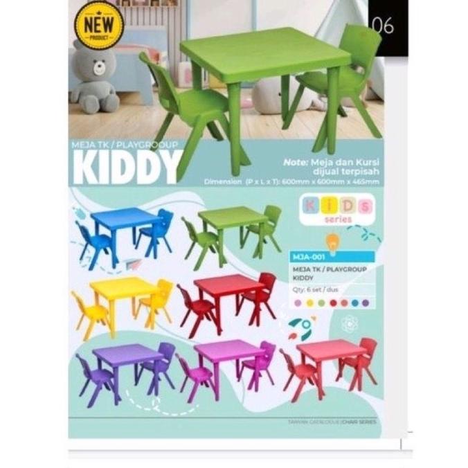 Meja Belajar TK Anak Paud + Kursi Anak Tk Paud