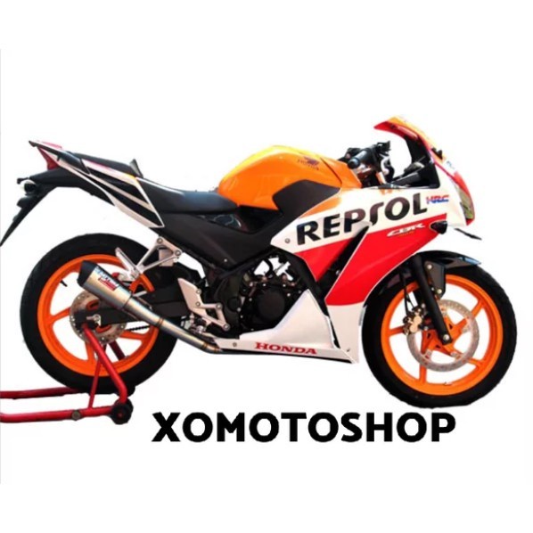 AF KNALPOT DAYTONA CBR 150 K45 GP TAPER TERBARU