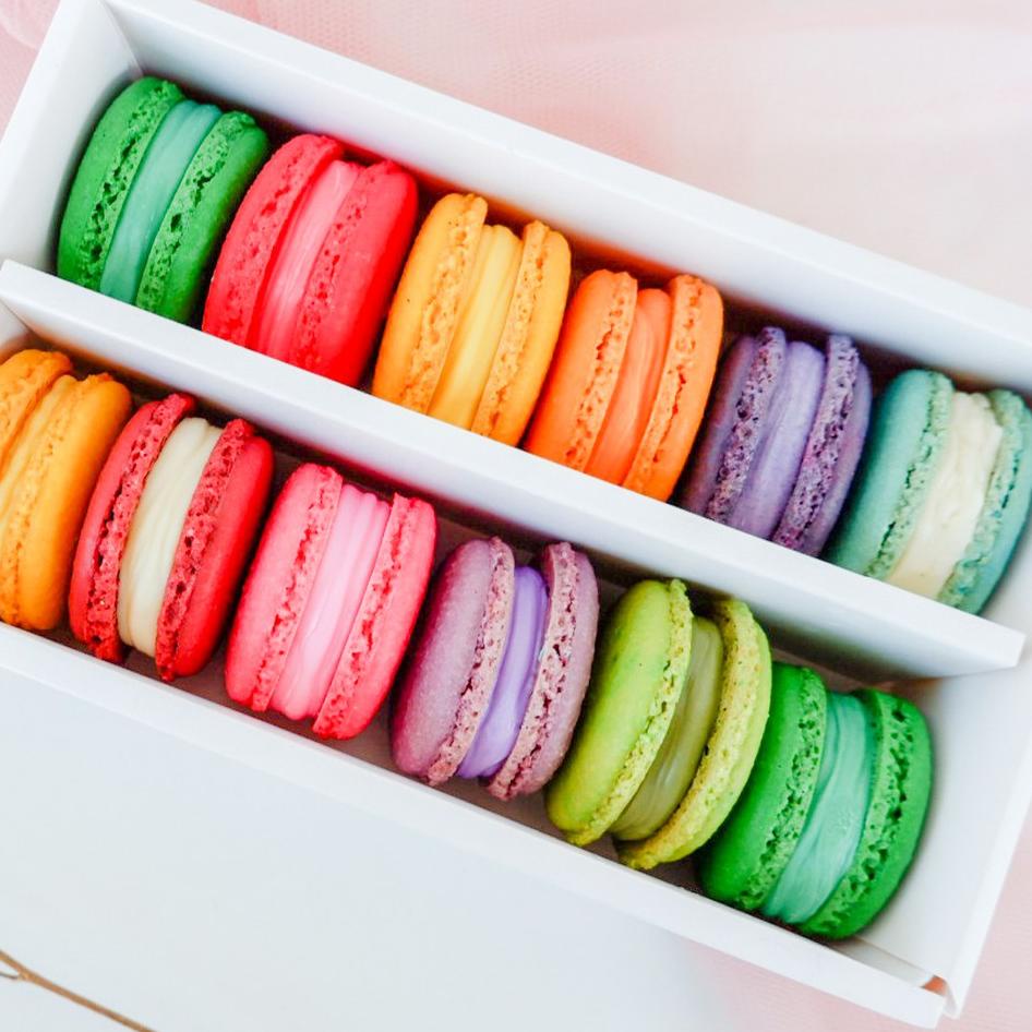 

➽ 10Pcs Reguler Macaron Box ◘