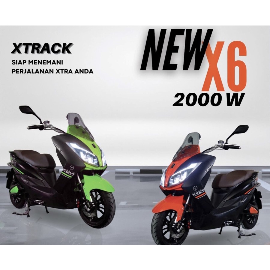 New X6 Uwinfly Motor Listrik