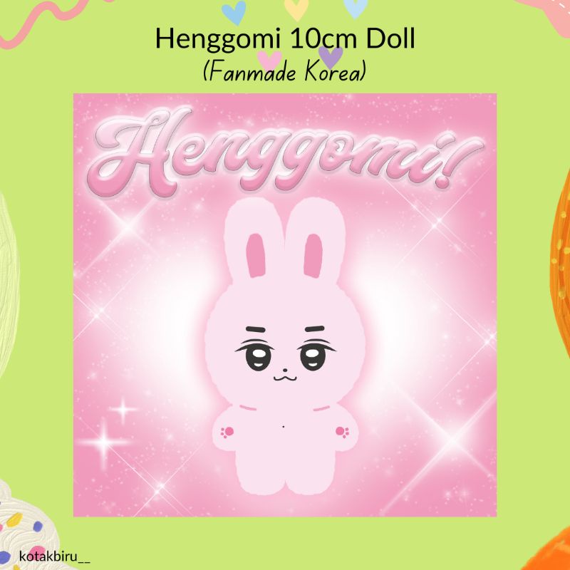 Hendery Henggomi 10cm Doll (BACA CAPTION)