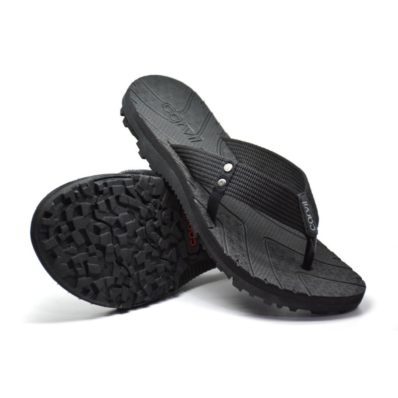 sandal Pria CARVIL SPENCER/sandal kasual  cowok CARVIL SPENCER / Balck-green