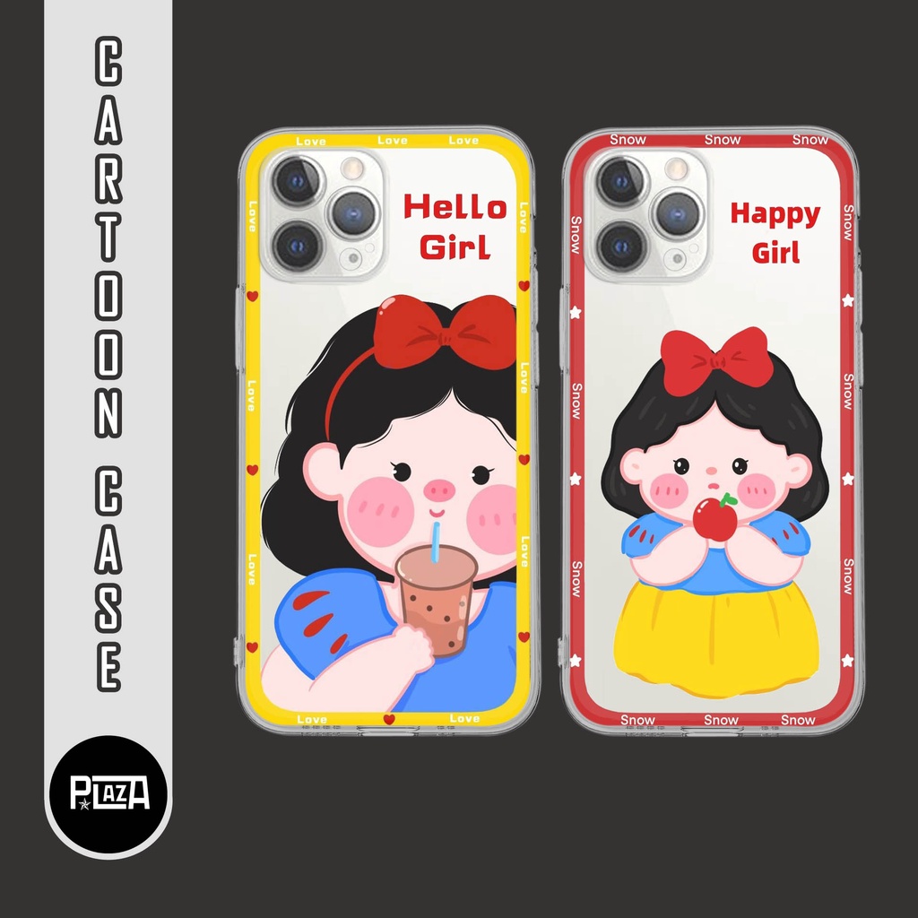 KP-3 Case Cartoon Transparant for All Type | Op*o | Vi*o | Re*lme | Xia*mi | Infi*ix | Sams*ng | Iph*ne || Cewe | Cowo | Couplecase | Goals