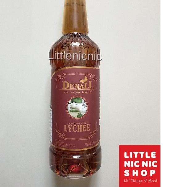 

Ω Sirup Denali Lychee Flavoured Syrup minuman cafe ❉