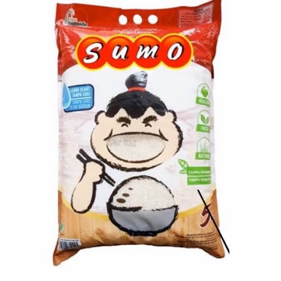 

Beras Sumo Merah Super Premium 5Kg - Beras Sushi Pulen