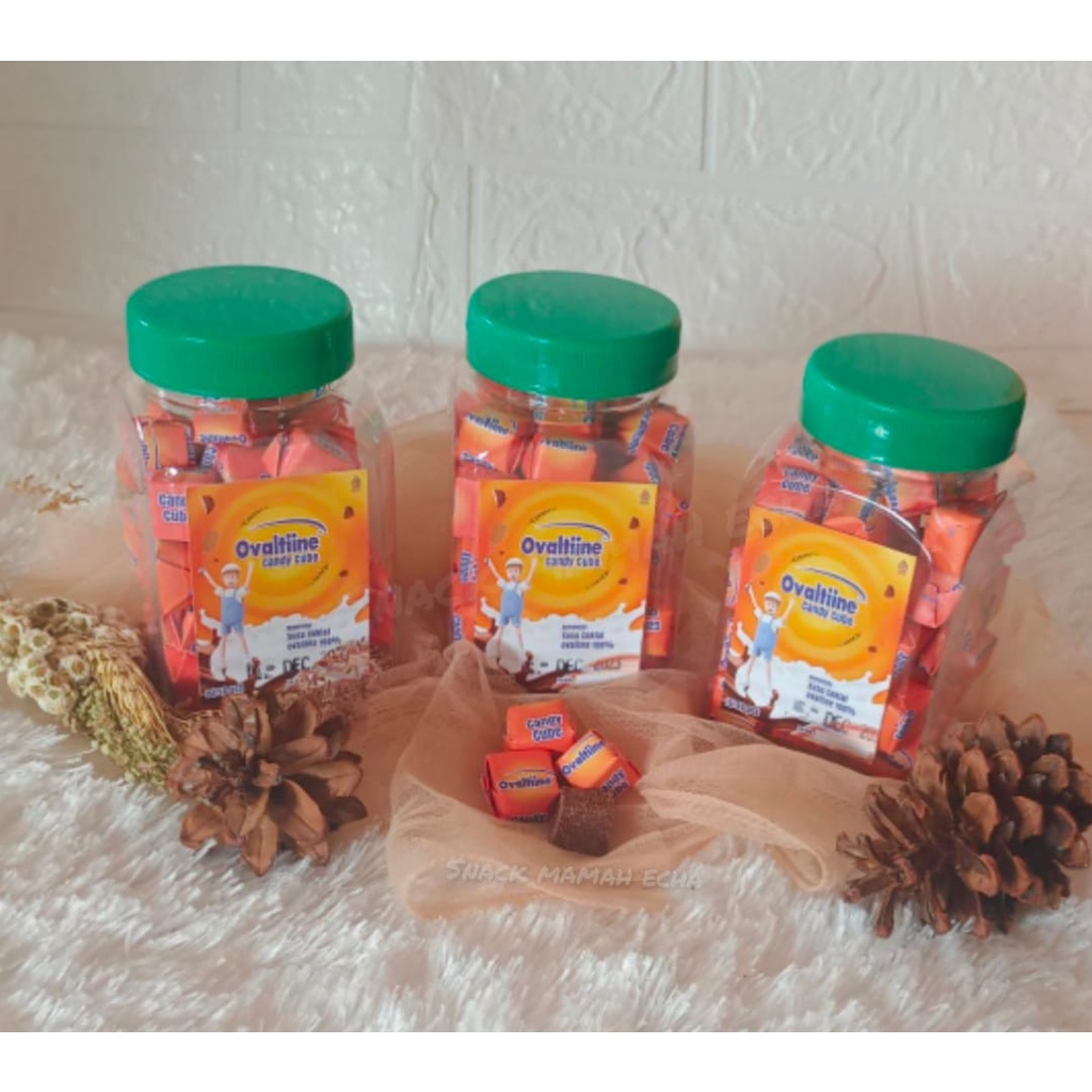 

Ovaltine Candy Cube Lokal Kemasan Botol isi 50 pcs