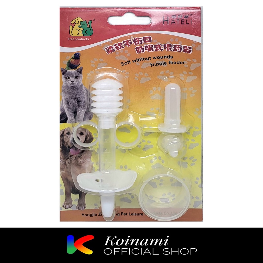 Feeding Kit Dot Niple Hateli / Sepetan Hewan  / BOTOL SUSU