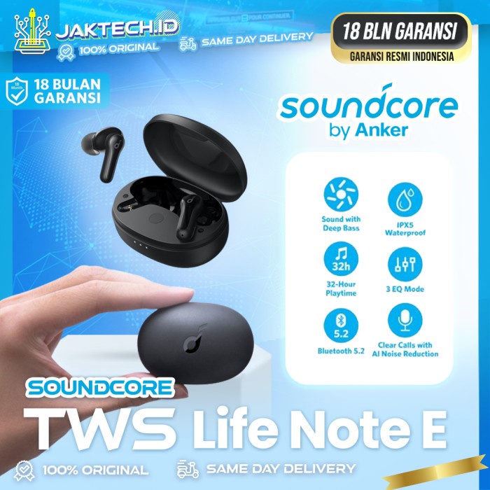 Terlaris Anker Soundcore Life Note E Note 3I Tws True Wireless Earphone Earbuds