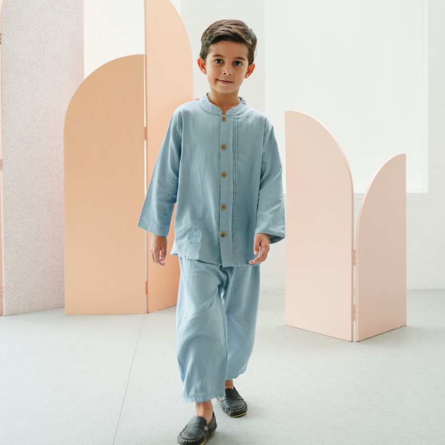 Mooi ATHAR KOKO SET Raya Collection / Setelan Koko Anak Laki-Laki Raya Collection