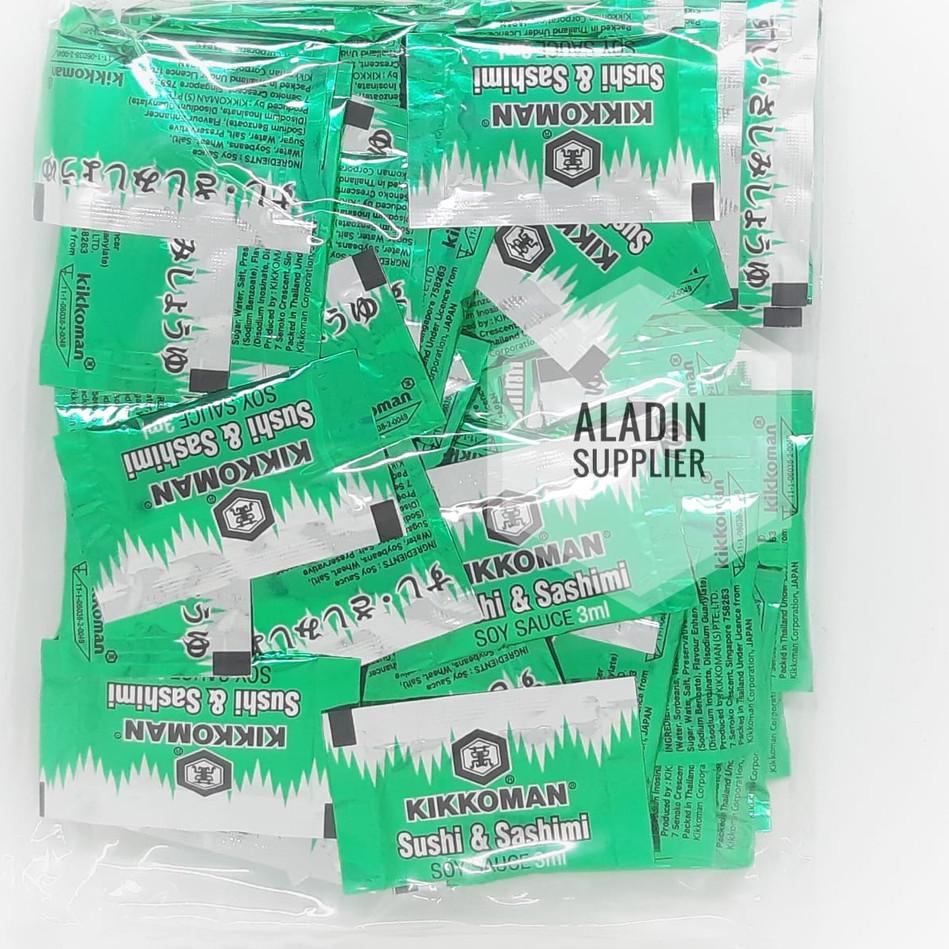 

♘ Kikkoman Soy Sauce Shoyu Sushi Sashimi- Kecap Jepang Sachet 100pc ☼