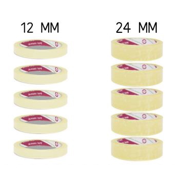 

OPP TAPE DAIMARU ORIGINAL LAKBAN PACKING KECIL / SELOTIP BENING 72 YARD