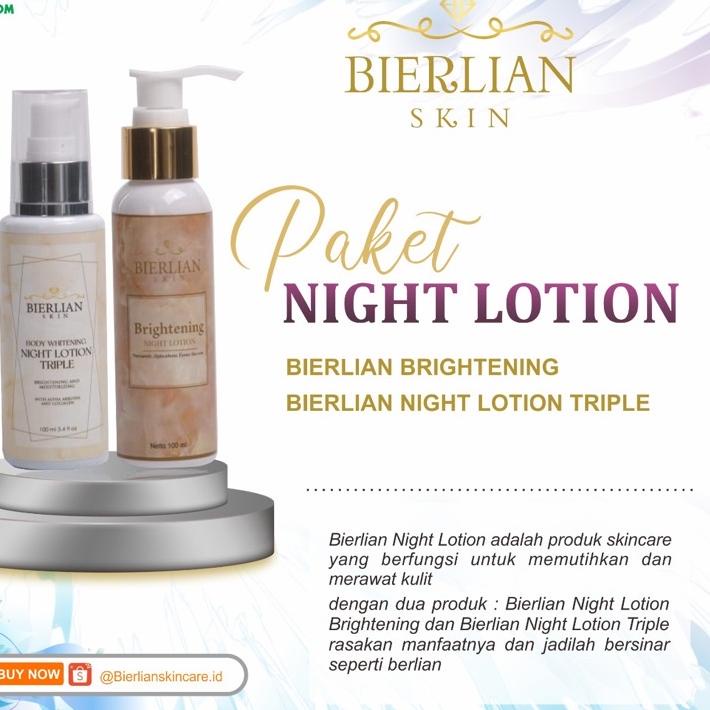 ➯ ()Bierlian Night Lotion/HB Pemutih Bierlian ☈