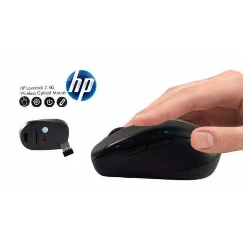 Mouse Wireless HP Laverock 2.4G Optical Mouse BT Wireless