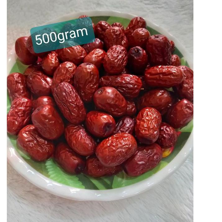 

☈ Angco Premium 500gram / Kurma Merah Premium 500gram Ω