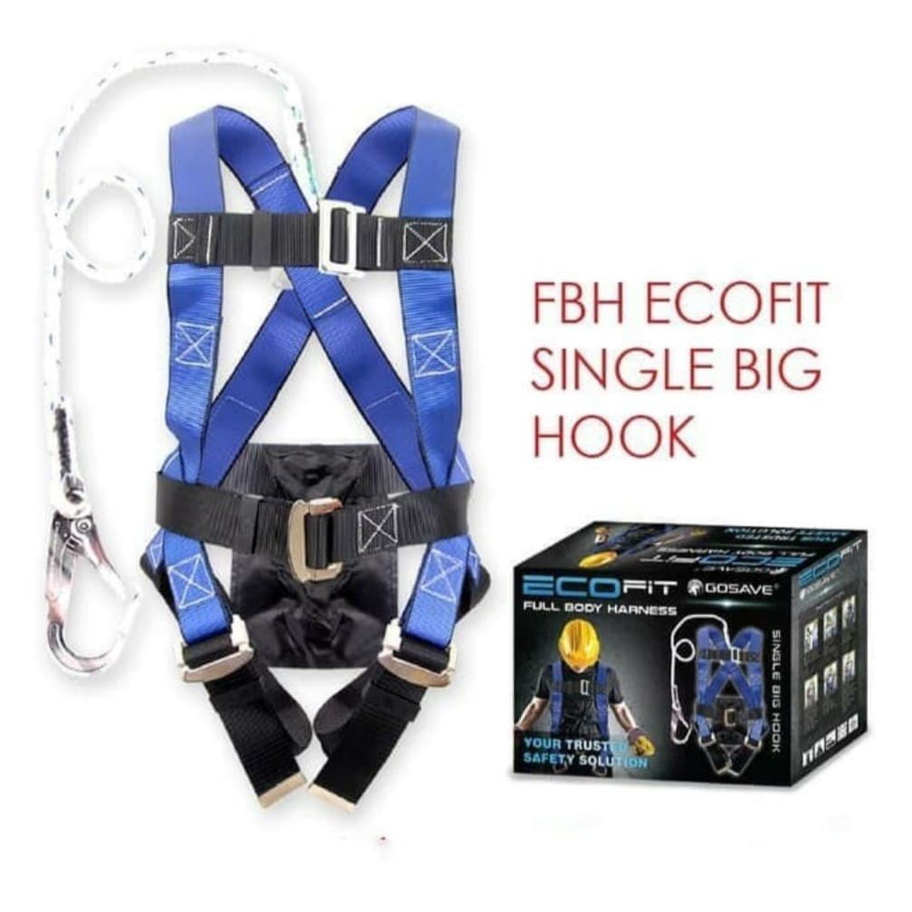 Full Body Harness GOSAVE ECOFIT SINGLE Big Hook