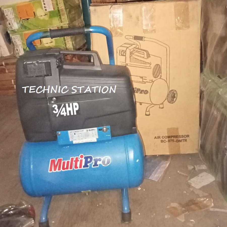 Kompresor Angin MULTIPRO BC-075-DMTR 3/4HP 550watt Air Compressor