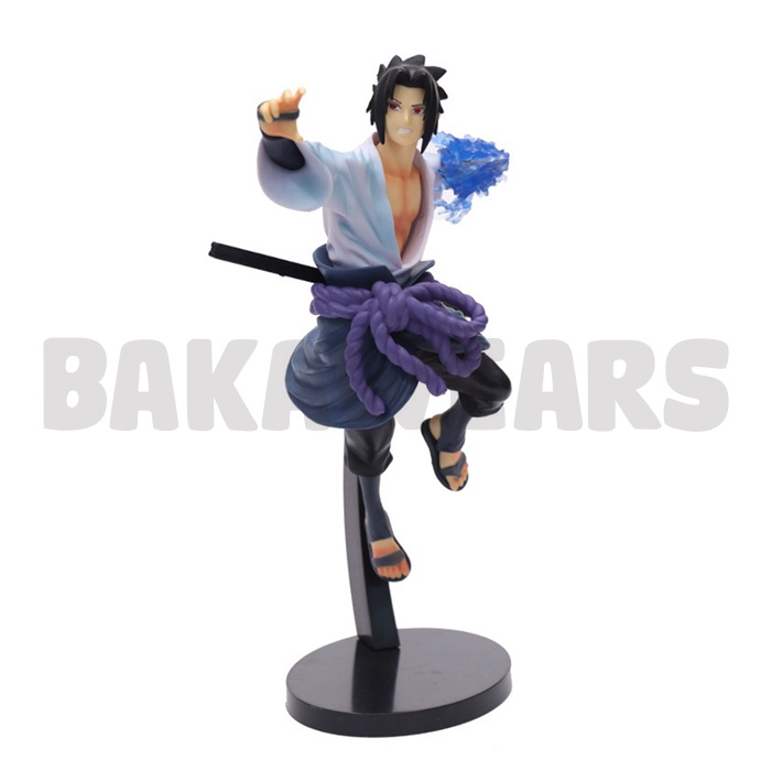 Figure Pajangan Sasuke Uchiha Chidori Naruto Shippuden Tinggi 23cm (Bakawears)