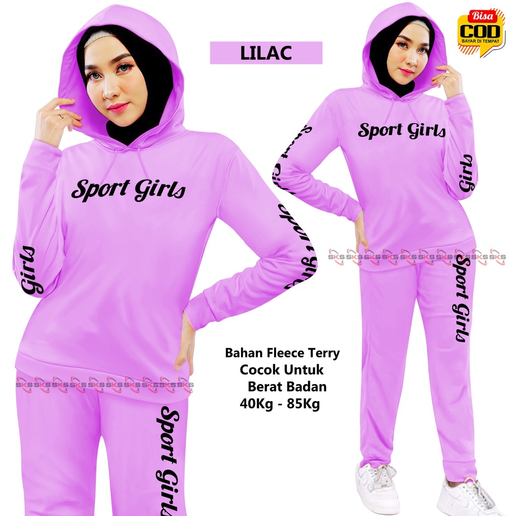 Setelan Olahraga Wanita sweater Hoodie Suiter, BISA COD &amp; Gratis Ongkir TM 000114 A Setelan Olahraga Training Senam Olahraga Wanita Sweater Kaos Lengan + Celana Panjang sportswear suit Training suit Trening Olahraga Kostum Senam Joging Baju Olahraga