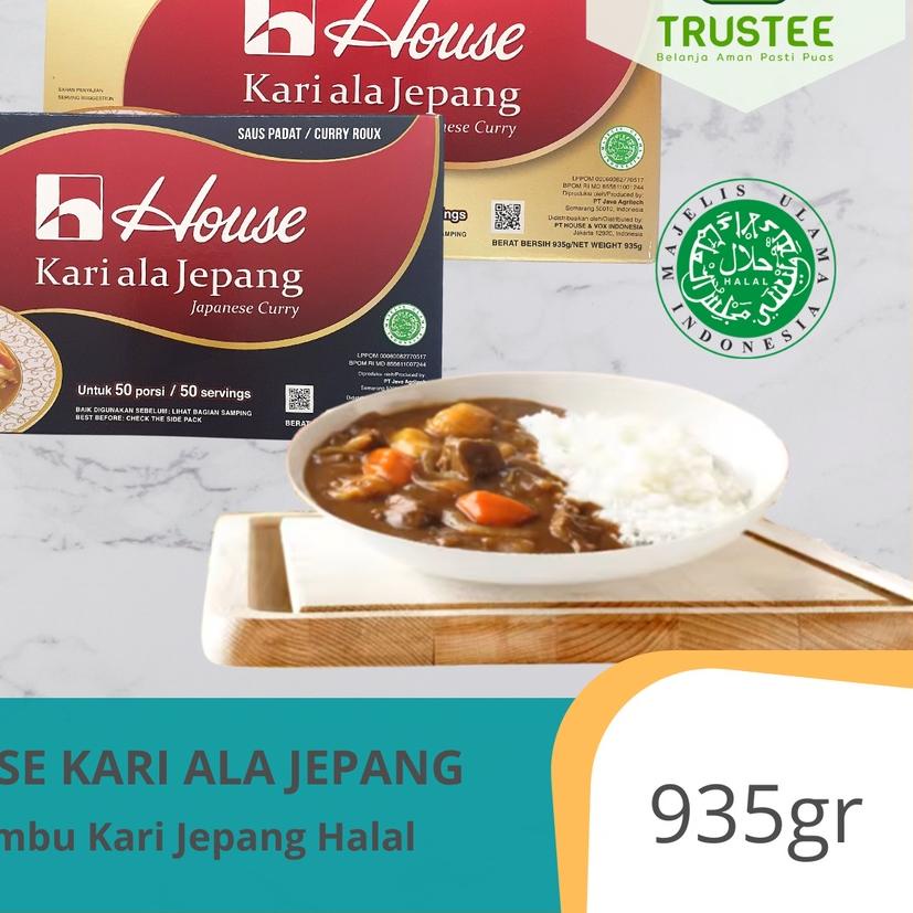 

♪ HALAL House Curry / Kari lokal ala jepang 935gr / Bumbu dapur saus kari kare import impor ❅