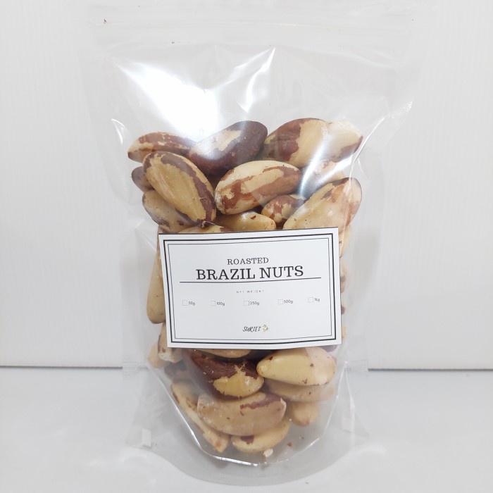 

Raw Brazil Nuts / Kacang Brazil Mentah 100 g