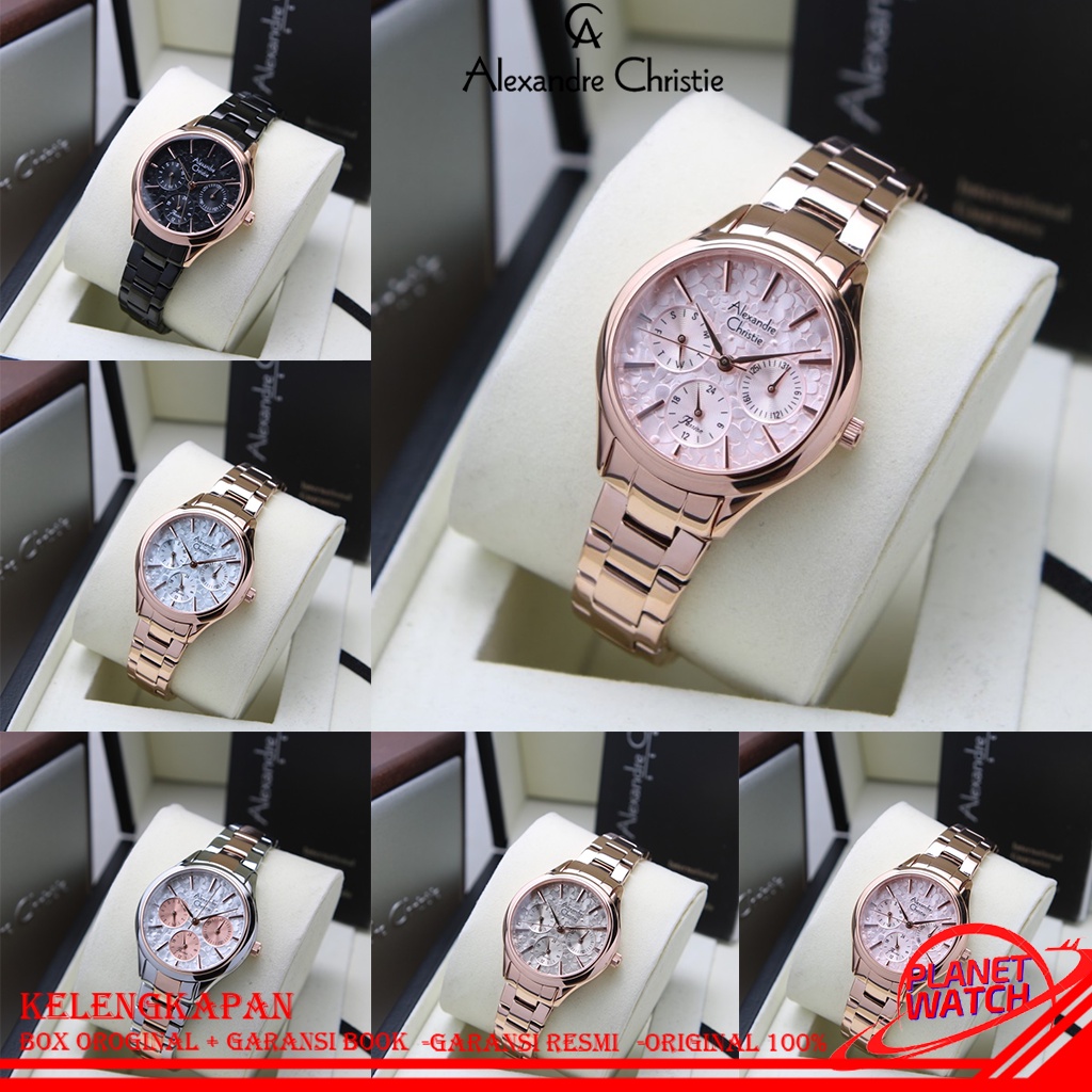 ALEXANDRE CHRISTIE WANITA ORIGINAL JAM TANGAN ALEXANDRE CHRISTIE WANITA JAM ALEXANDER CRISTIE AC ALE