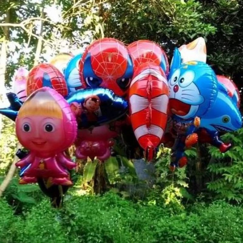 Balon karakter/Balon GAS/FOIL/helium ecer(SATUAN)
