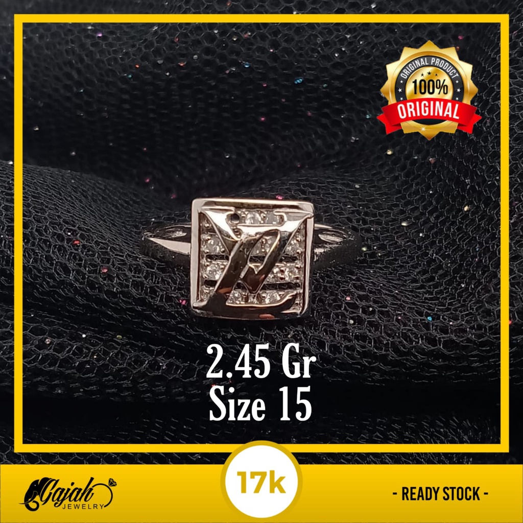 Cincin emas 17k - 2.45 gr kadar 750 - 4309