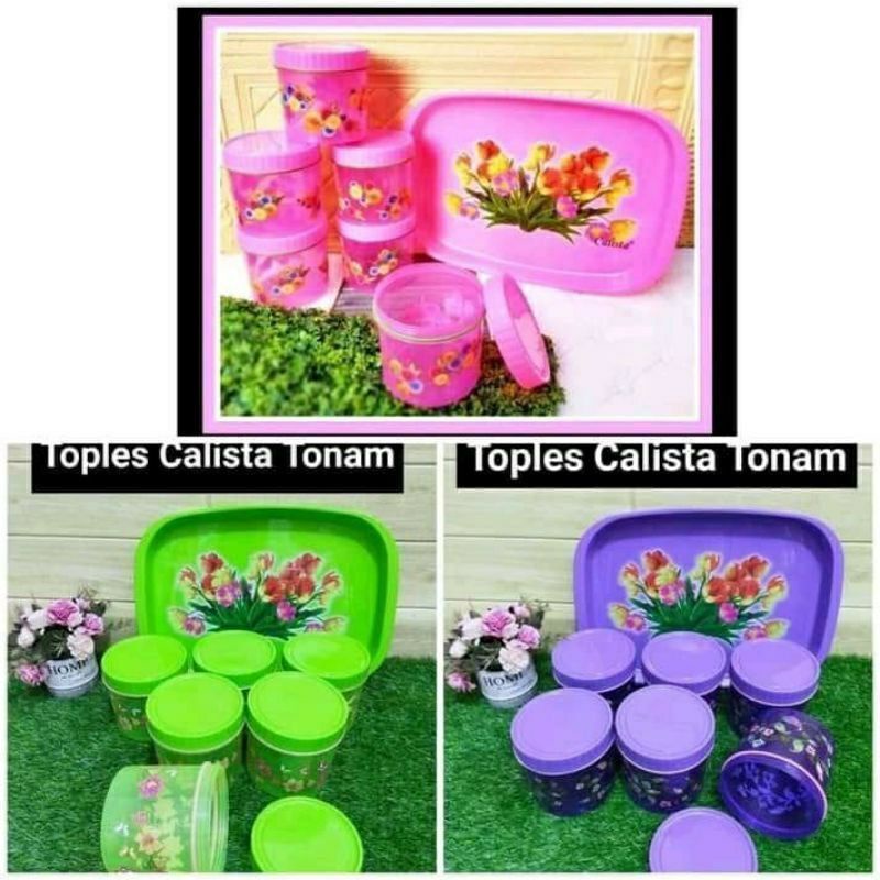 TOPLES NAMPAN LEBARAN  SET 7 IN 1 TONAM BAKI TUTUPAN PUTAR