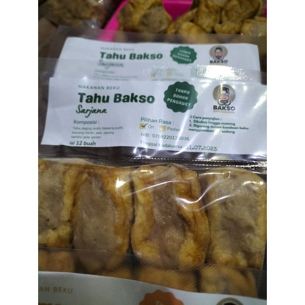 

Tahu Bakso Ayam isi 10