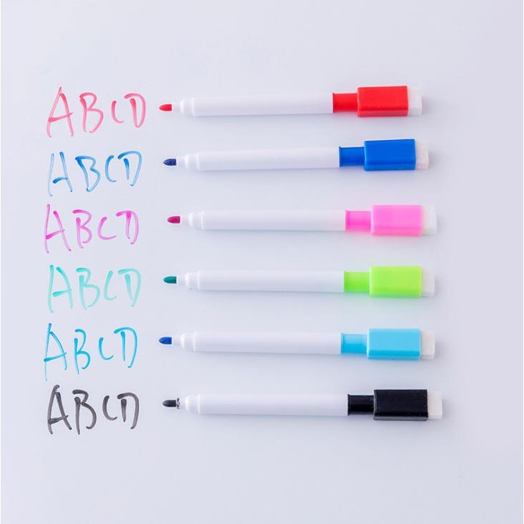 SNH8 - 1 Set Isi 8 Spidol Magnetik Mini Warna Warni Magnetic Marker