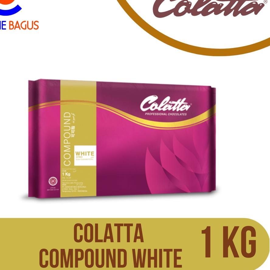 

☄ Coklat Batang - Colatta White Chocolate Compound 1kg ➱