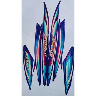 Striping Stiker List Body Standar Motor Yamaha Mio Sporty 2007|Standar List Stiker Mio Sporty 2007