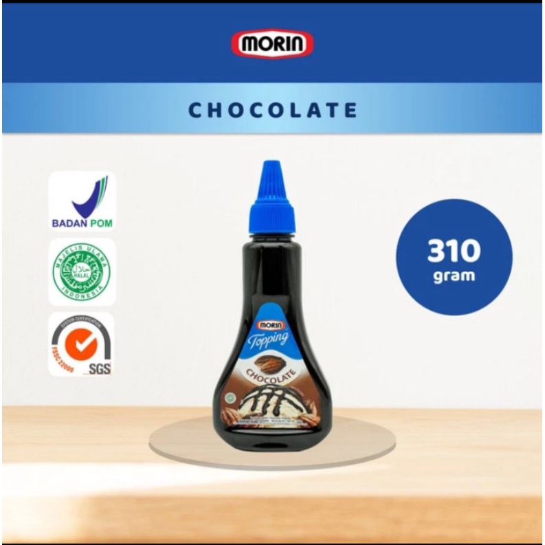 

Morin Topping Chocolate 310gr