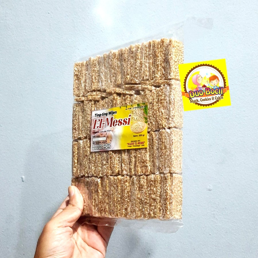 

Ay00! Ting Ting WIJEN Probolinggo 500 Gram (tjap El-Messi) - Duo Bocil Snack