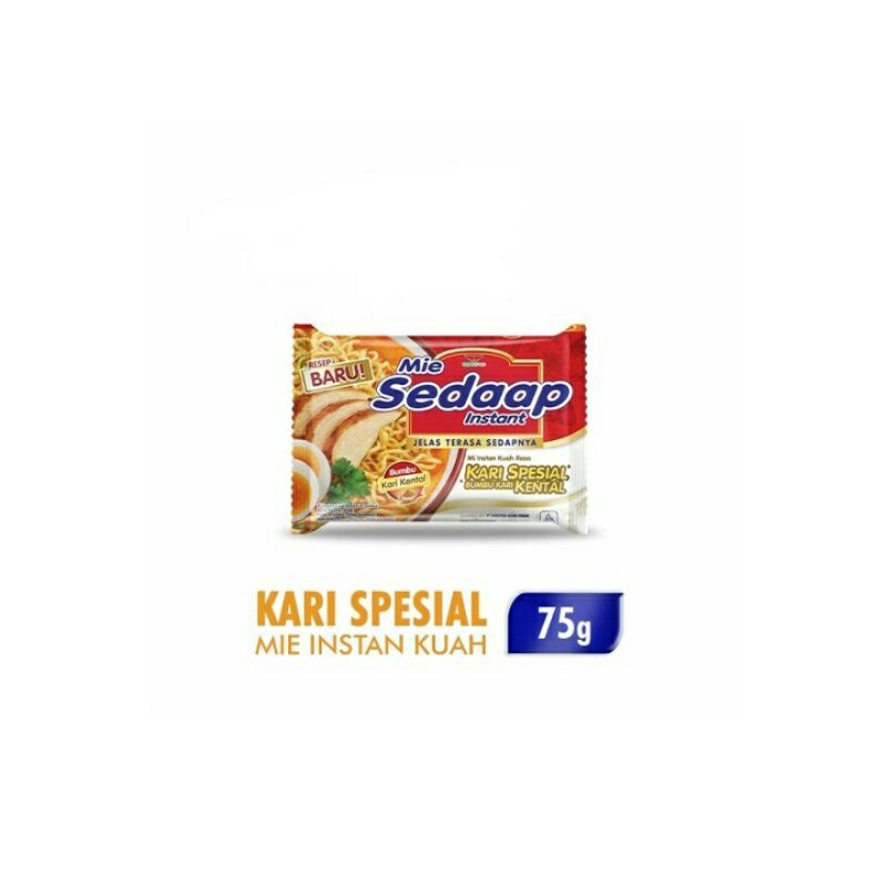 

Sedaap Mie Instant Kari Spesial 75G