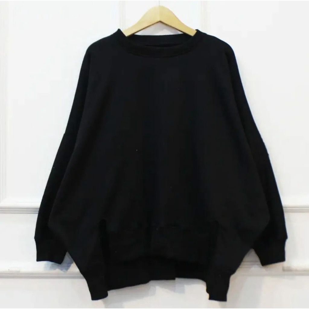 Sweater Wanita Split Batwing XXXL