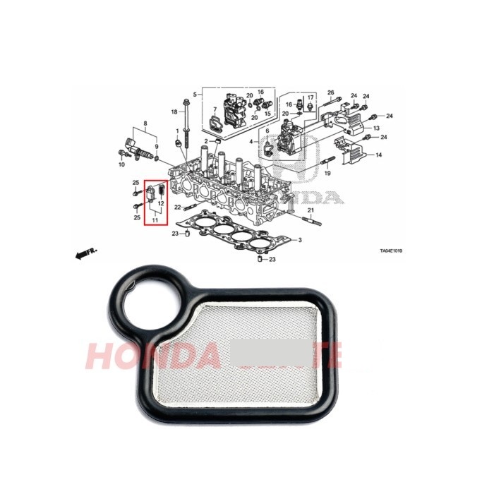 Aveiro shop - seal vtec oring vtec crv gen2 2002 2003 2004 2005 2006 seal vtec crv 2002 2003 2004 20