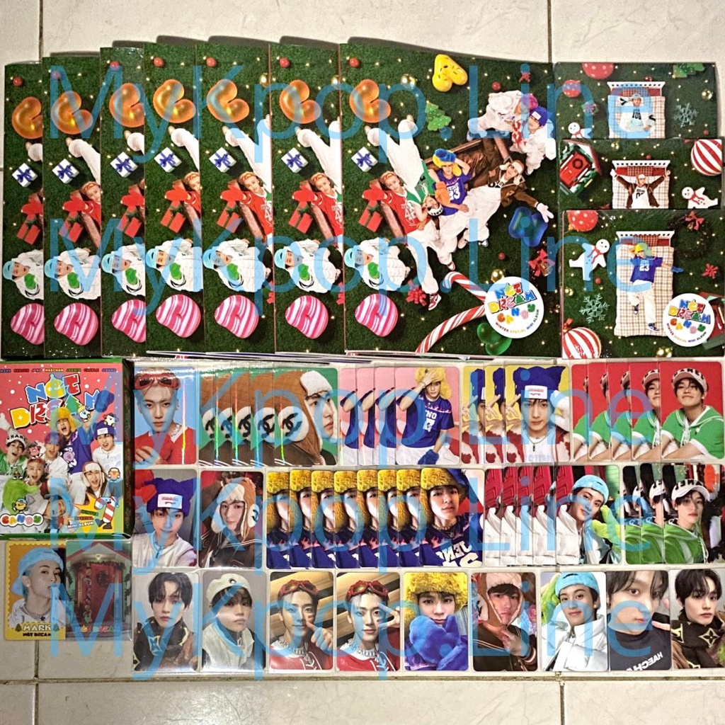 NCT Dream CANDY Ready Sealed Unsealed Fullset LD Kwangya Holo Hottracks Bene POB  Photocard PC Photo