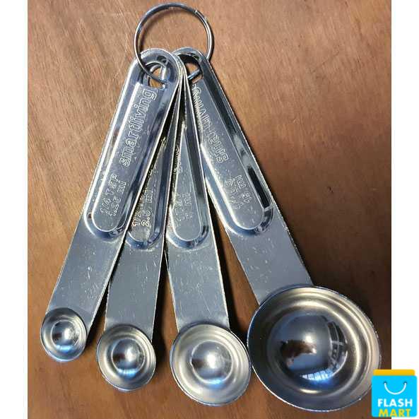 Flashmart Sendok Takar Ukur Stainless Steel Measuring Spoon 8 PCS - 16780