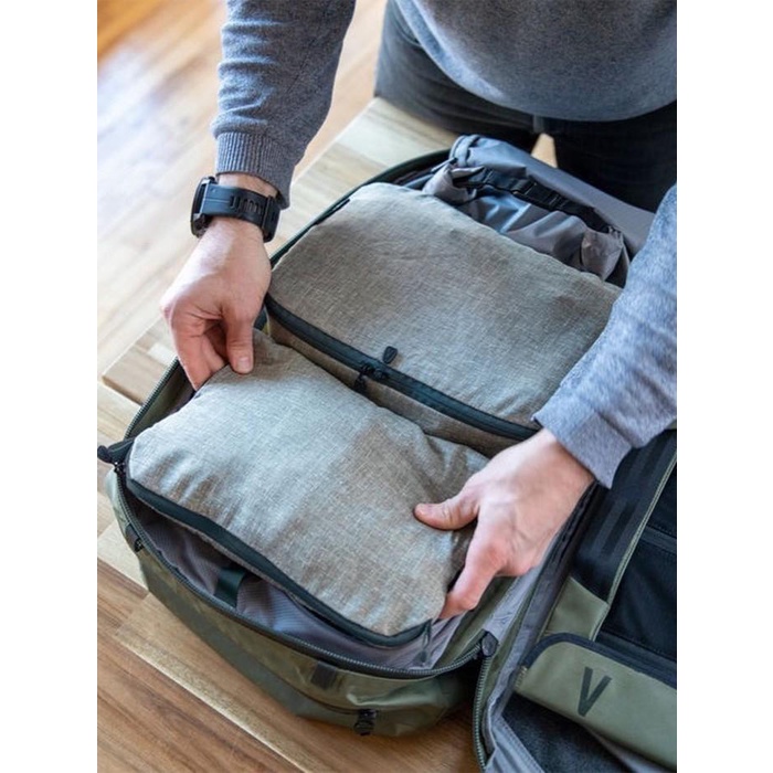 Terlaris Tas Travel Boundary Supply Hemp Cube Grey Pouch Baju Lipat Organiser