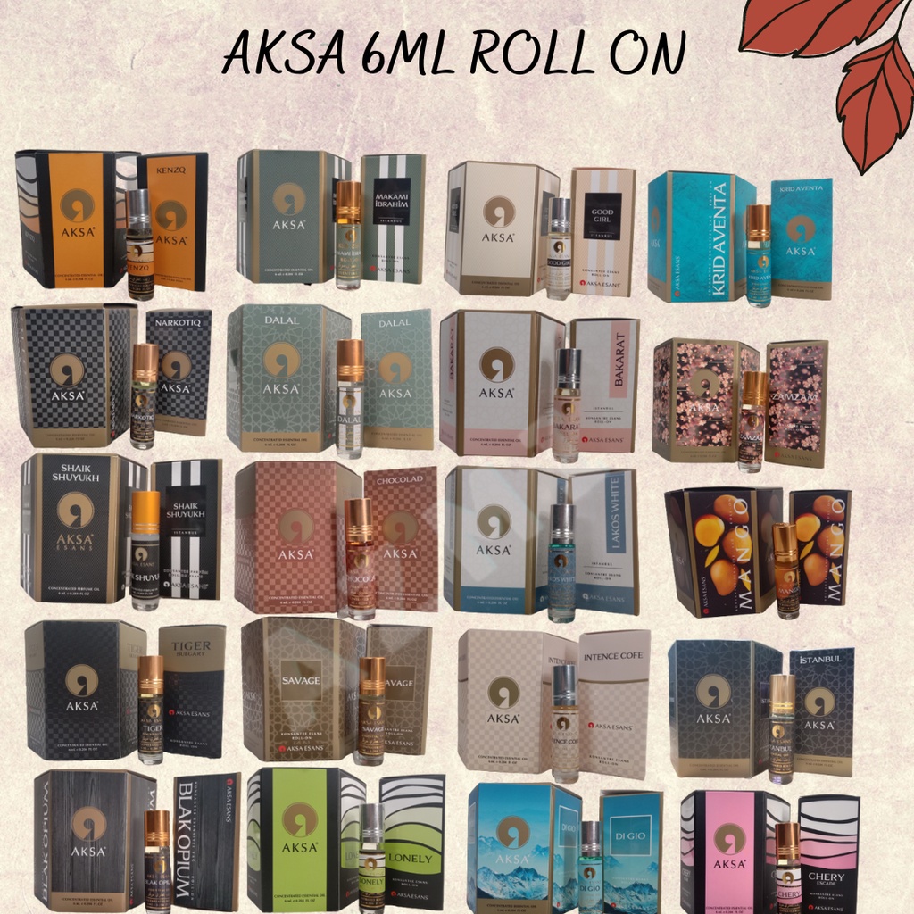 Promo Parfum Aksa Istanbul 6ML Roll On