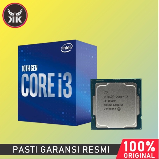 PROCESSOR CPU INTEL CORE I3 10100F 4.3 GHZ 4C/8T LGA - 1200 CL