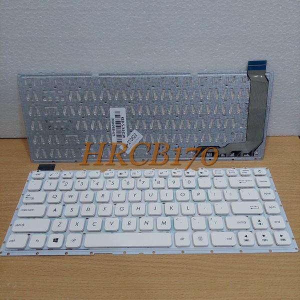 Keyboard Laptop Asus X441N X441M X441S X441U X441B X441UV PUTIH -HRCB