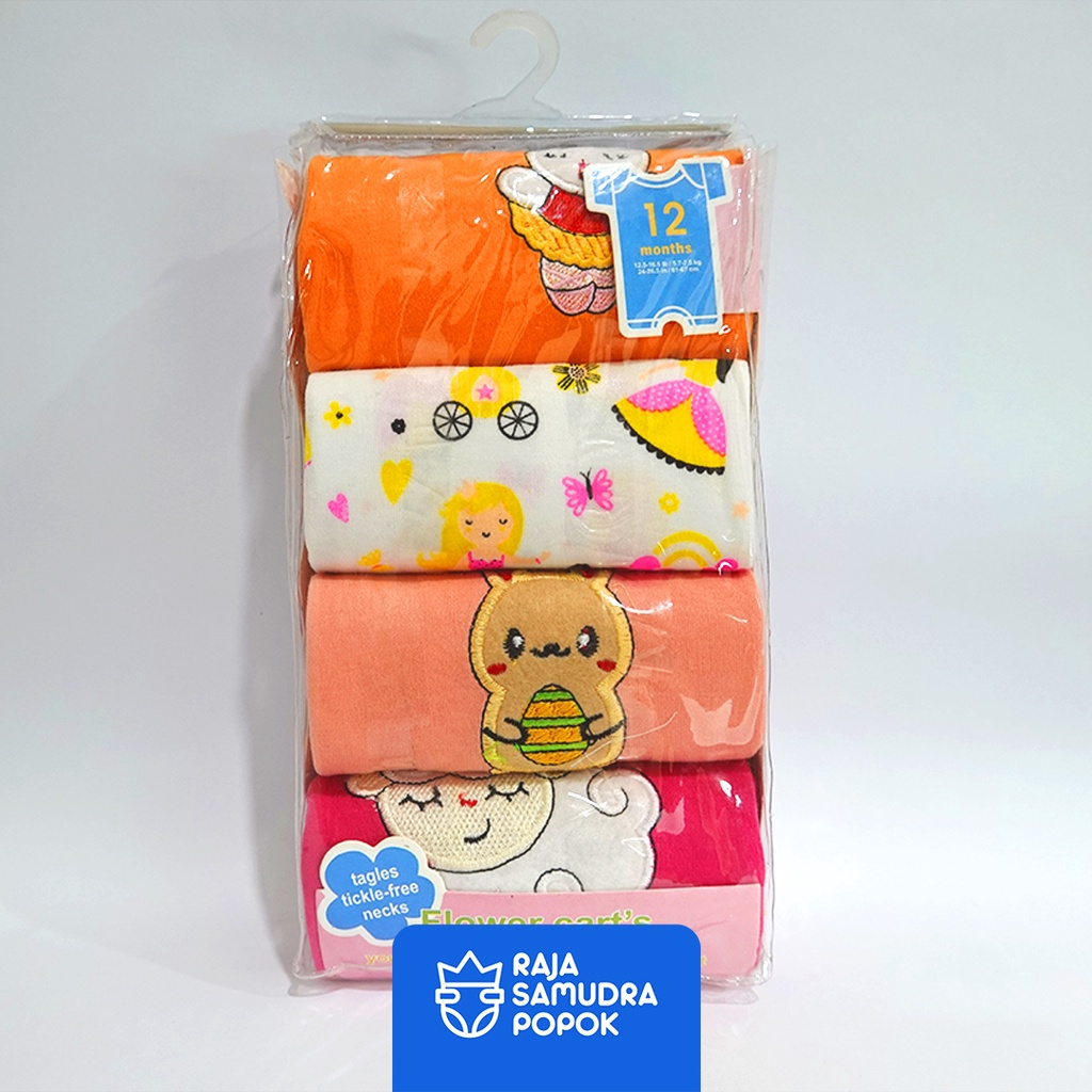 Romper Bayi 1 Pack isi 4 pcs