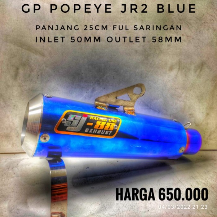 slincer GP POPEYE JR2 BLUE sj88