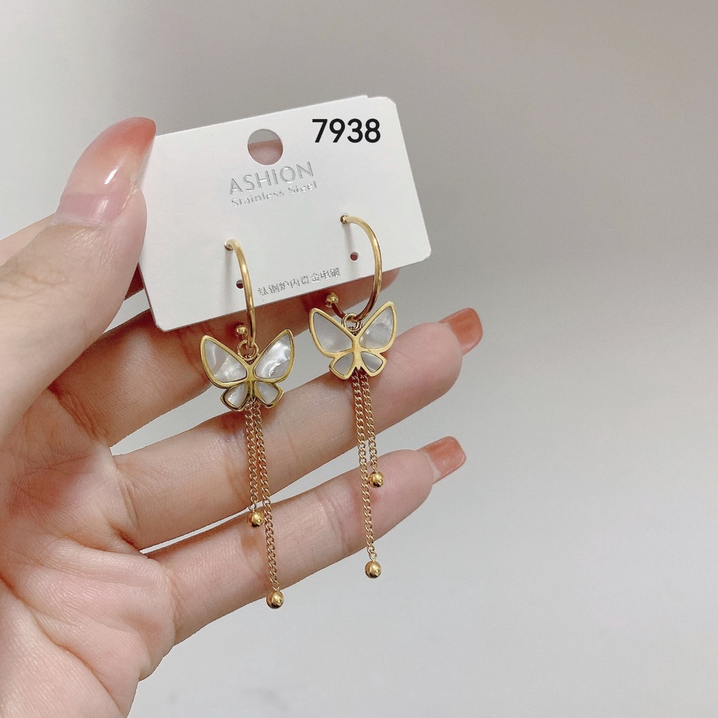 Anting Kupu-kupu Cantik Perhiasan Fashion 1122/656/7938