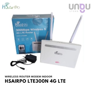Modem 4G Portable HSAirpo LTE300 4G LTE 300Mbps Wireless N Router Modem All Operator Indoor 2.4Ghz